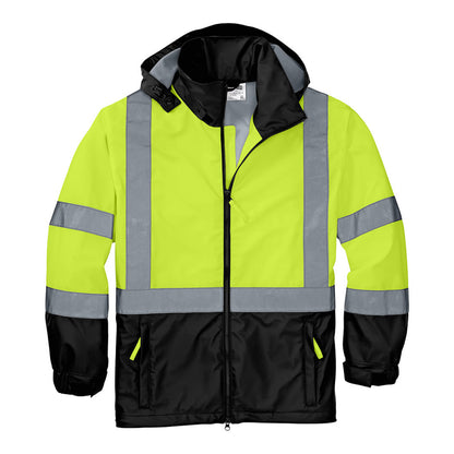 Hi Visibility Safety Windbreaker ANSI 107 Class 3