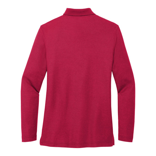 Port Authority Women's Silk Touch Long Sleeve Polo
