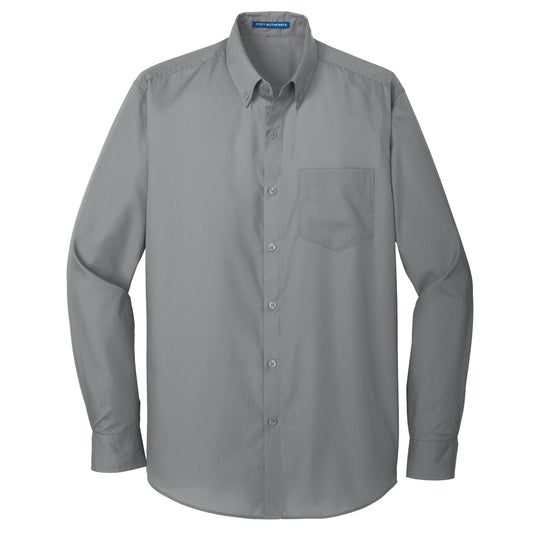 Port Authority Long Sleeve Carefree Poplin Shirt