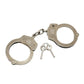 Streetwise Nickel-Plated Solid Steel Handcuffs